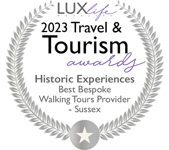 Luxlife 2023 Travel & Tourism Awards - Walking Tours Provider Sussex