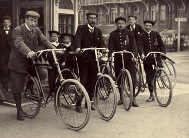 Cycling in Bexhill c1896