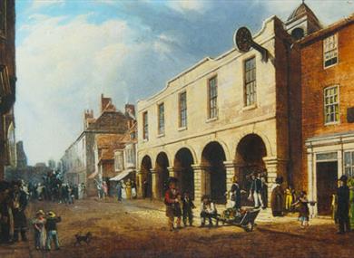 The Town Hall by W G Moss, 1823