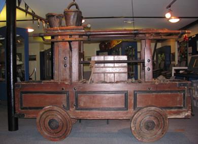Fire engine at Rye Castle Museum