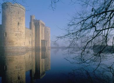 Bodiam in mist