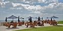 Cooden Beach Hotel terrace,Bexhill,Sussex