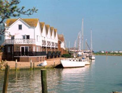 Idyllic private quayside location at foot of the Rye Citadel.