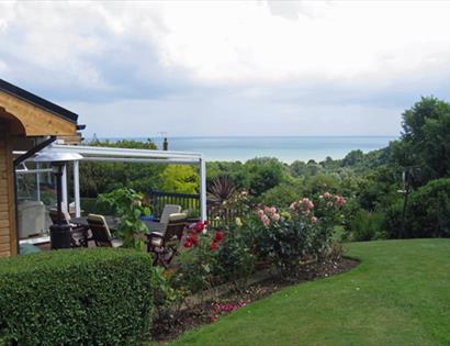 Situated in an idyllic rural setting with breathtaking sea views.