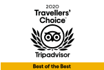 TripAdvisor Travellers Choice Best of the Best Award - 2020